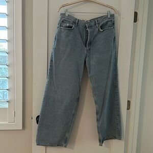 Agolde low rise baggy jean